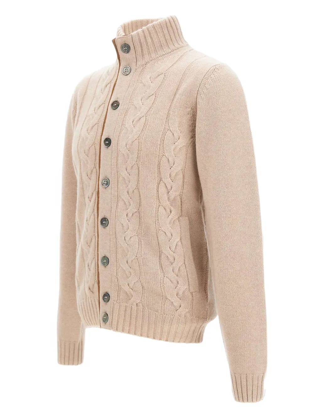 Della Ciana cable-knit buttoned cardigan | Cardigans | Image 2