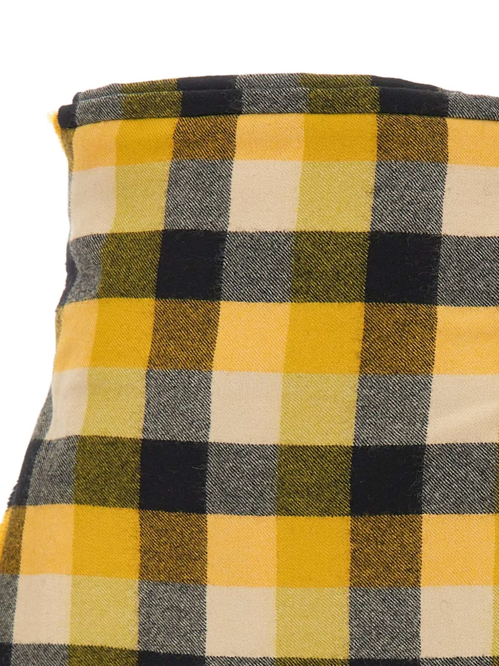 Vivienne Westwood Mini-plooirok met gesp Geel