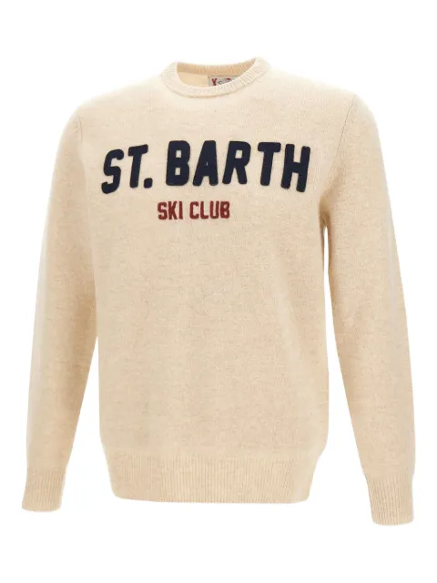 MC2 Saint Barth embroidered crew-neck sweater