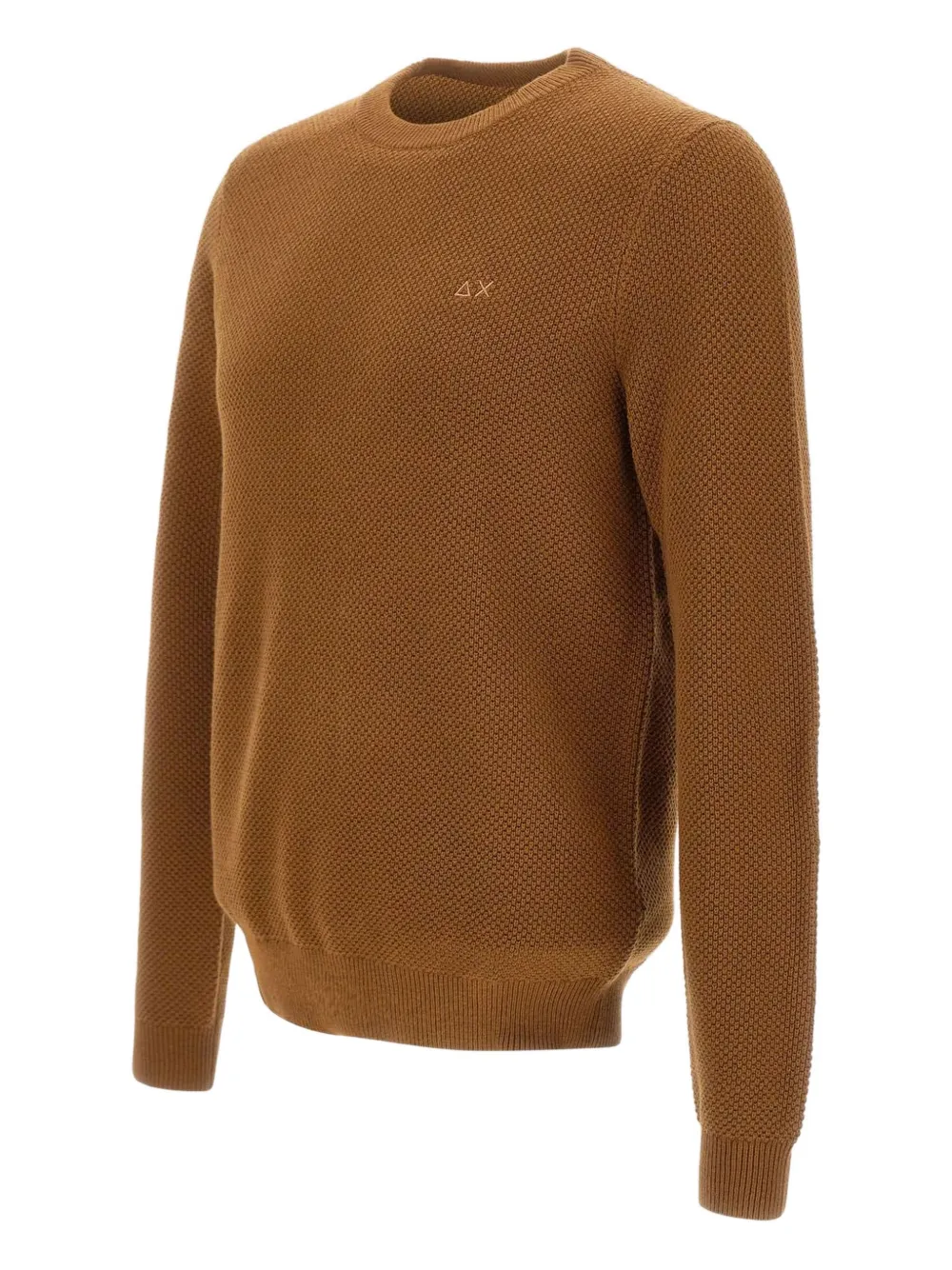 Sun68 Sweater met logo Bruin