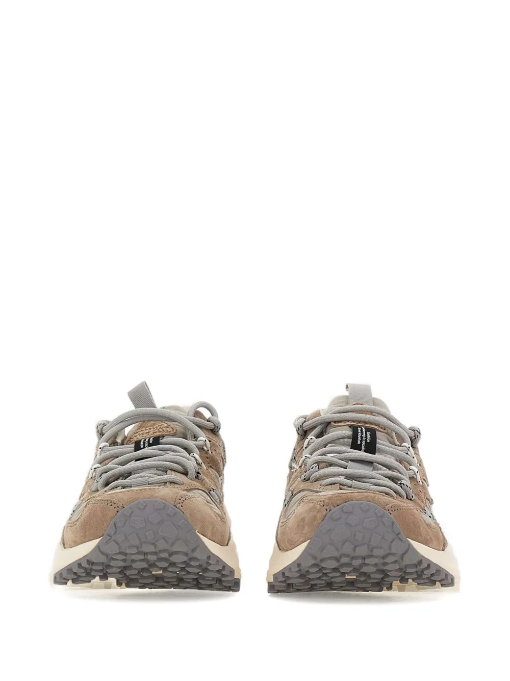 FLOWER MOUNTAIN Yamabushi suède sneakers Beige