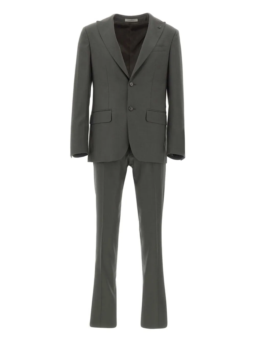 Corneliani peak-lapels wool suit | gris | Image 1