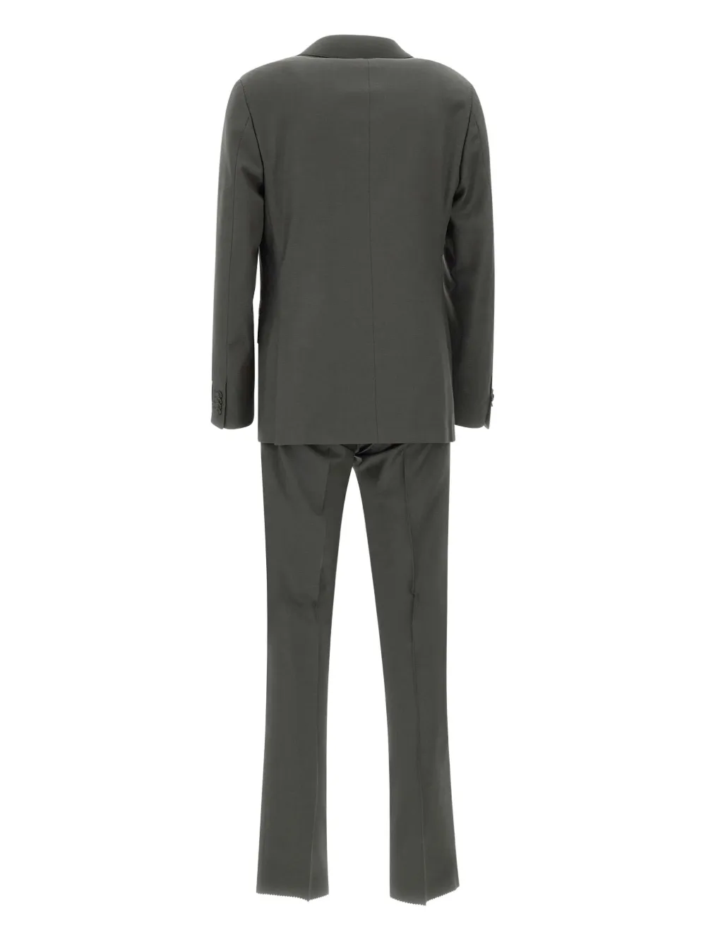 Corneliani Wollen pak met gekerfde revers Grijs