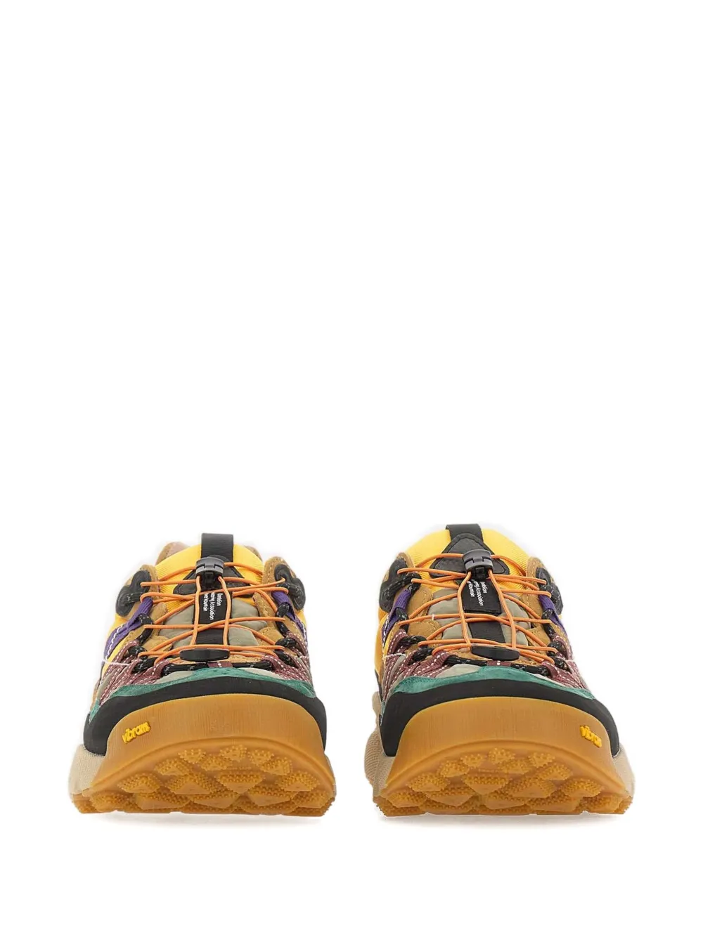 FLOWER MOUNTAIN Iwano low-top sneakers Geel