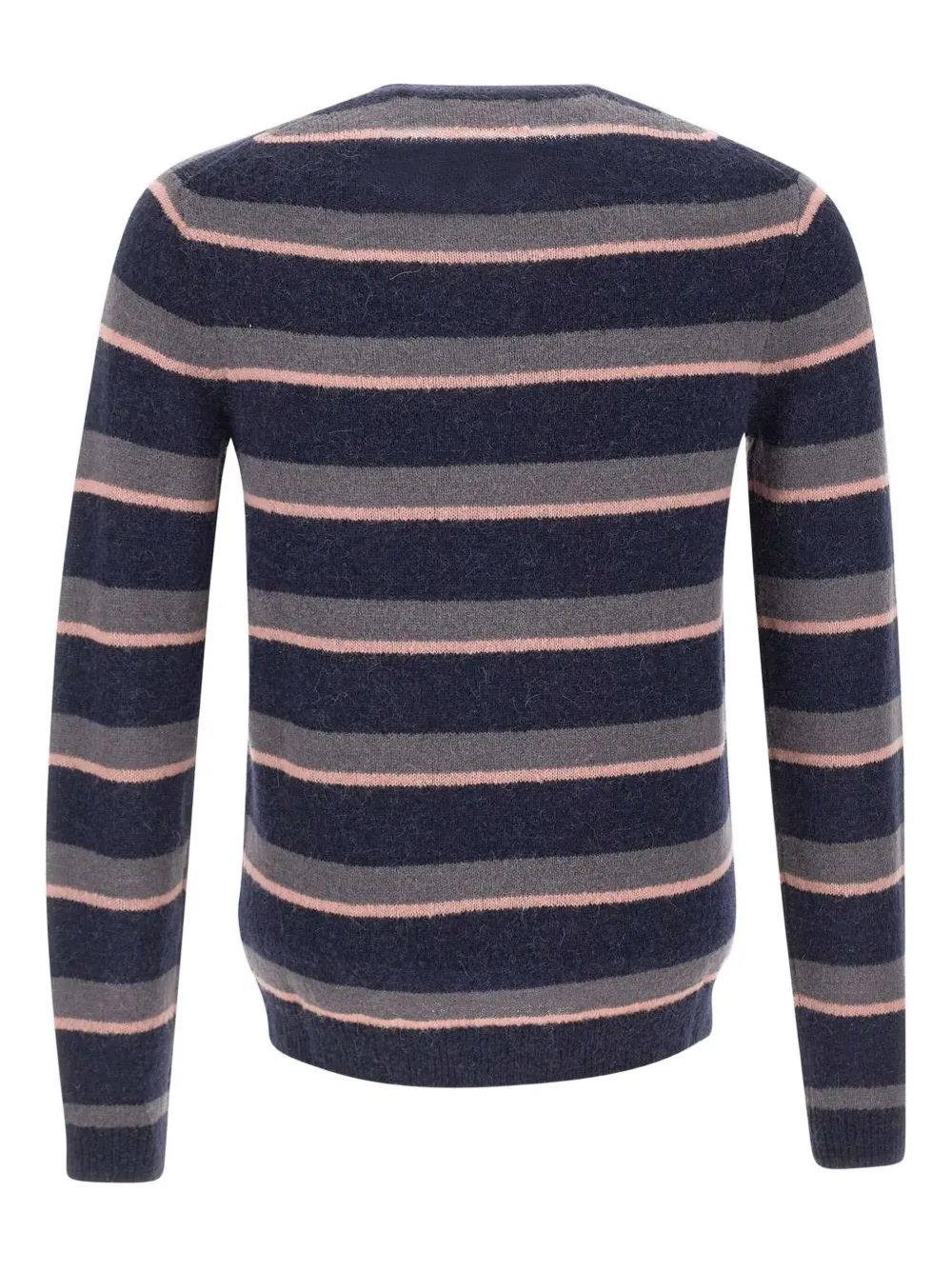 Sun68 striped long-sleevees sweater - Blauw