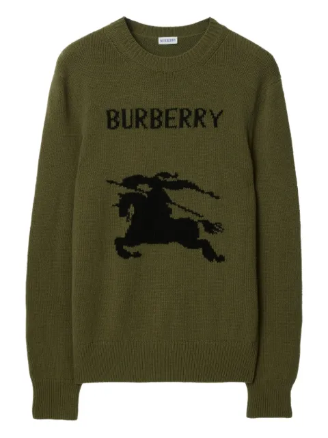 Burberry intarsia-knit sweater