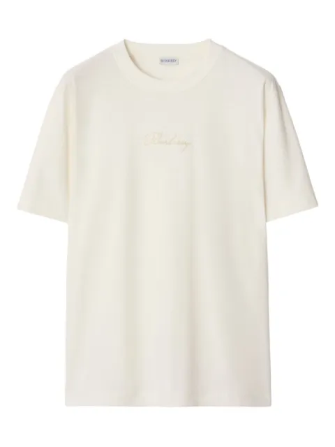 Burberry logo-print cotton T-shirt