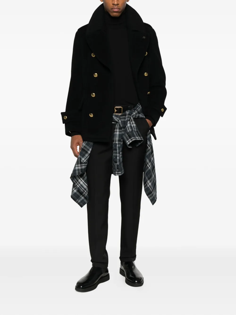 Gabriele Pasini double-breasted peacoat | Peacoats | Image 2