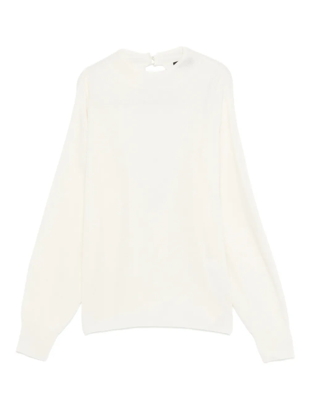 LIU JO ribbed sweater - Bianco