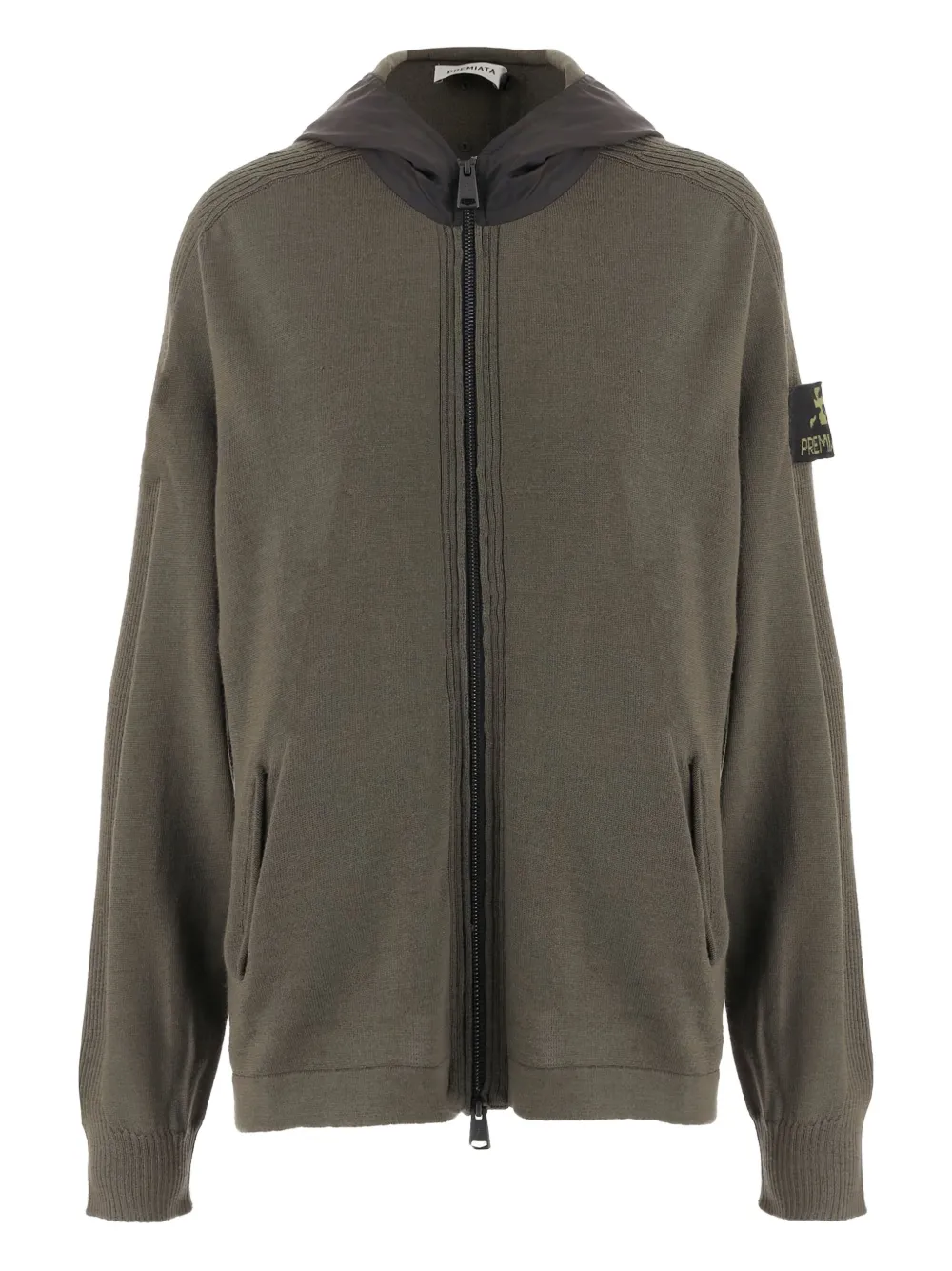 Premiata zip-up hoodie | Green | Image 1