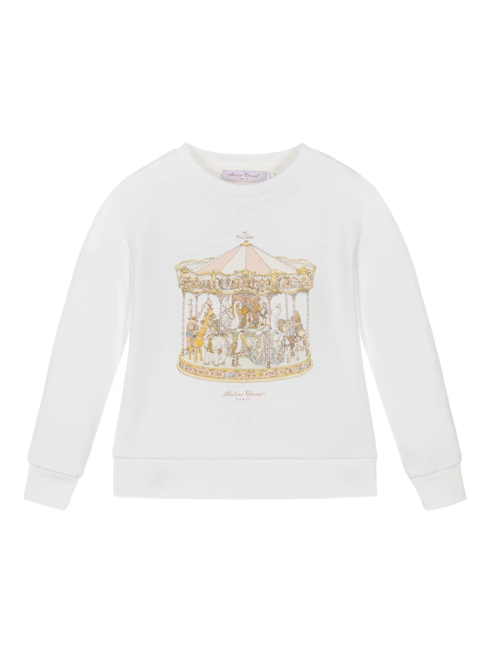 Atelier Choux sudadera con diseño gráfico | blanco | Image 1