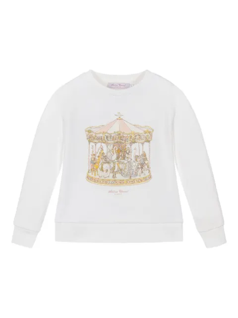 Atelier Choux graphic design sweatshirt