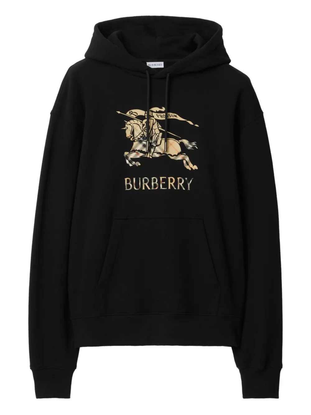 Burberry hoodie de algodón con logo estampado | negro | Image 1