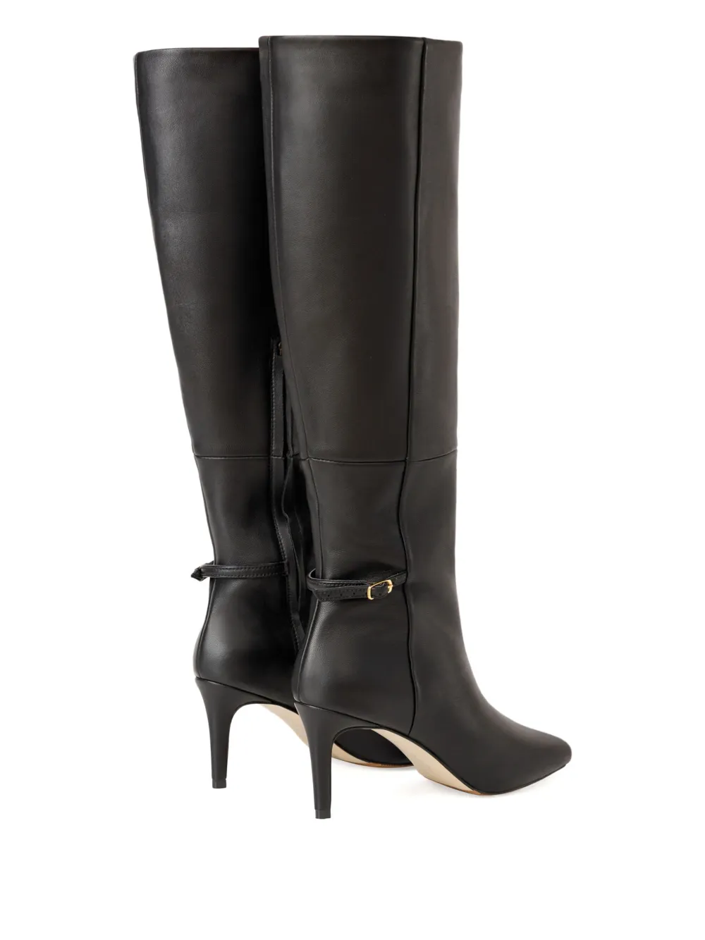 SMILING SHOES 90 mm Rhea laarzen met puntige neus Zwart