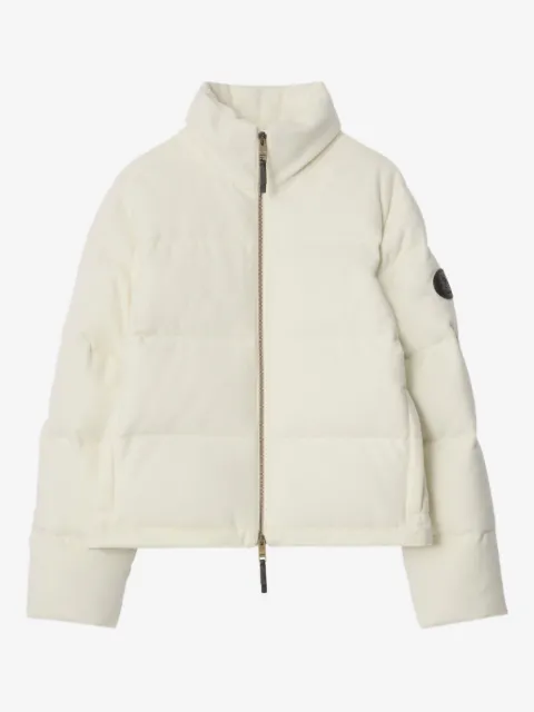 Burberry chamarra con cuello alto