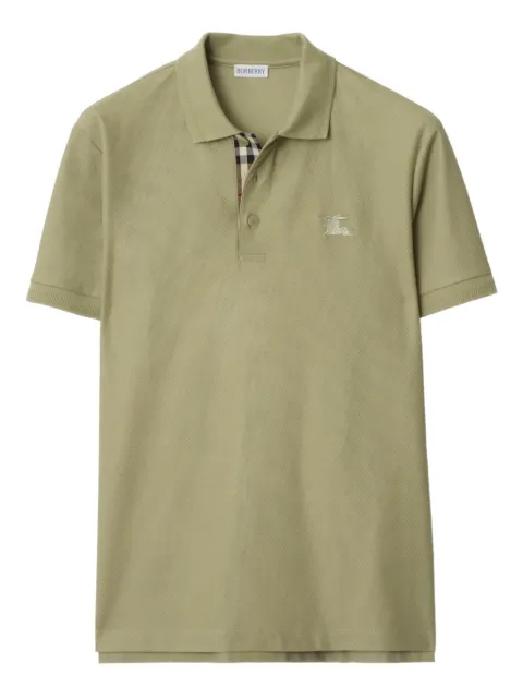 Burberry playera tipo polo con distintivo del logo