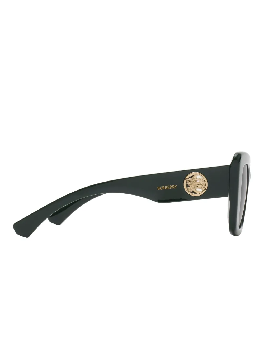 Burberry Eyewear EKD oversize-frame logo sunglasses - Groen