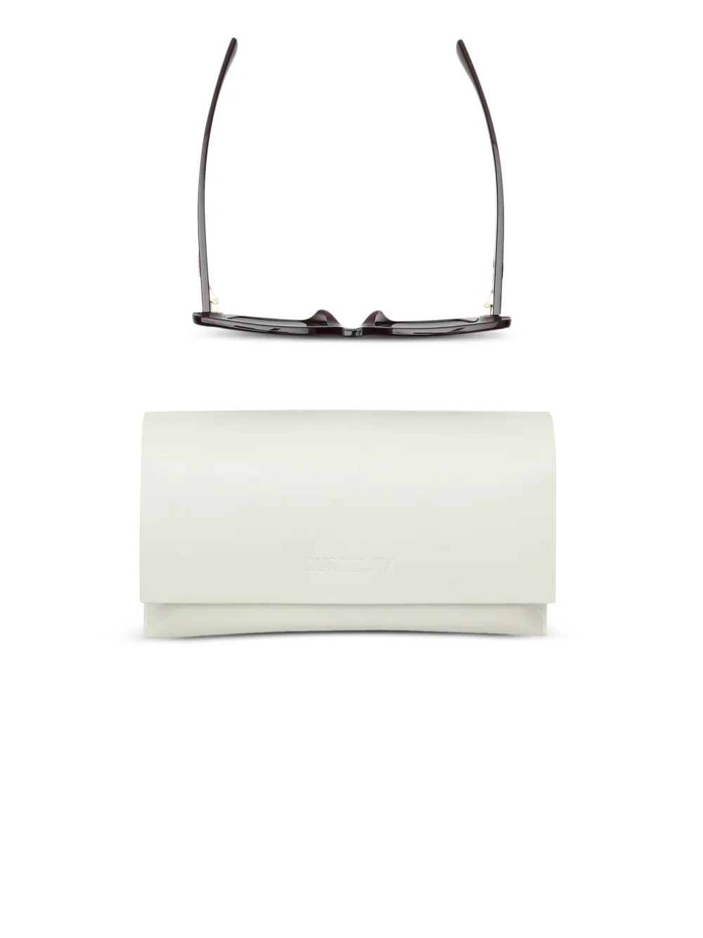 Burberry Eyewear EKD zonnebril met oversized montuur Paars