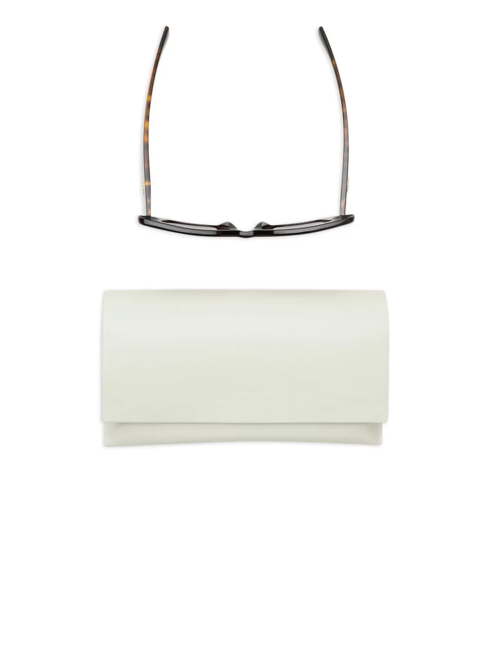 Burberry Equestrian Knight Design zonnebril Bruin