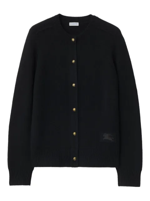 Burberry 肘部贴花马术骑士开衫