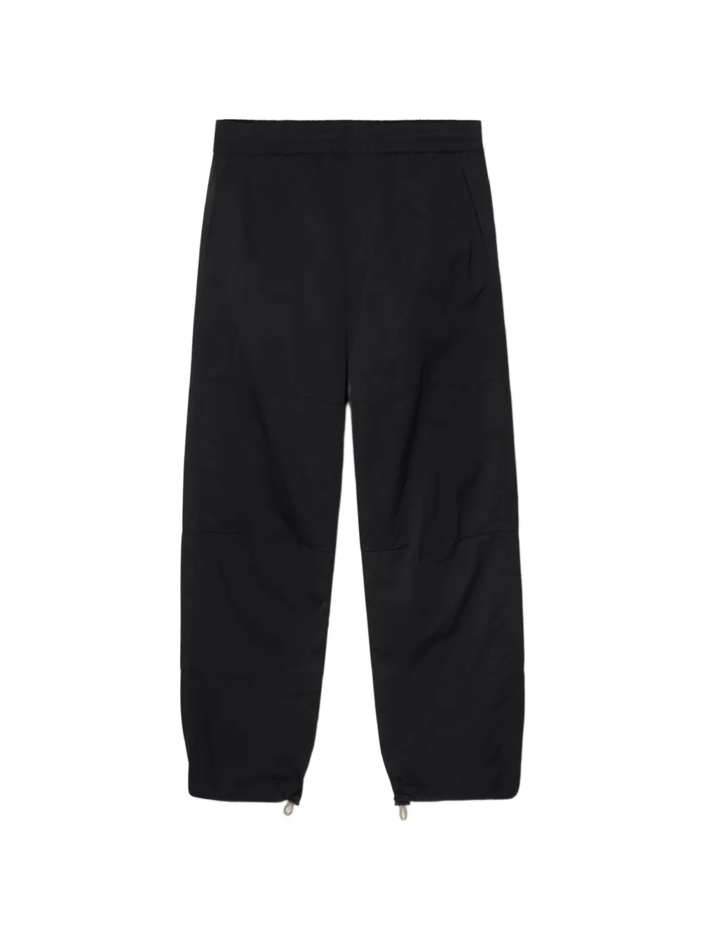 Burberry Geruite broek met trekkoord Zwart