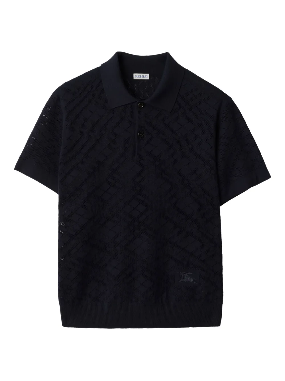 Burberry Polo a quadri - Blu