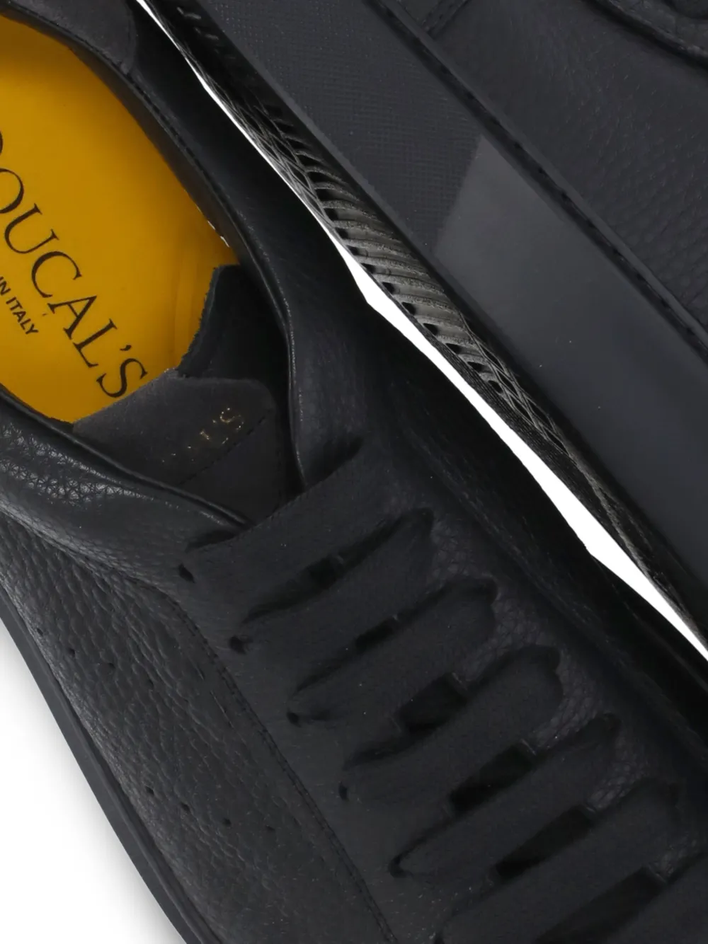 Doucal's Leren sneakers Zwart