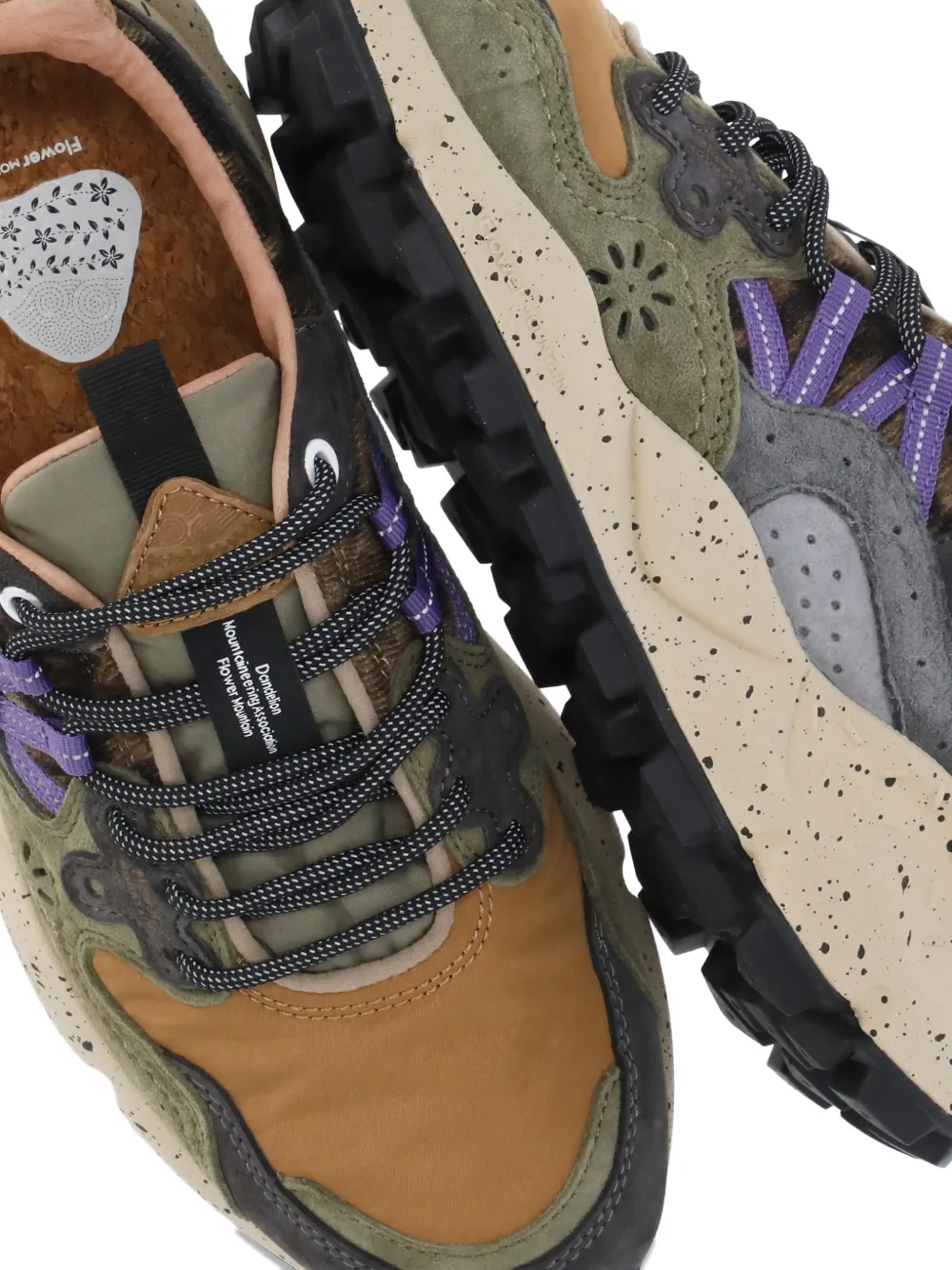 Flower Mountain Yamano 3 Sneakers In Green