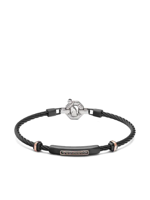 Barakà rose-gold black-diamond bracelet