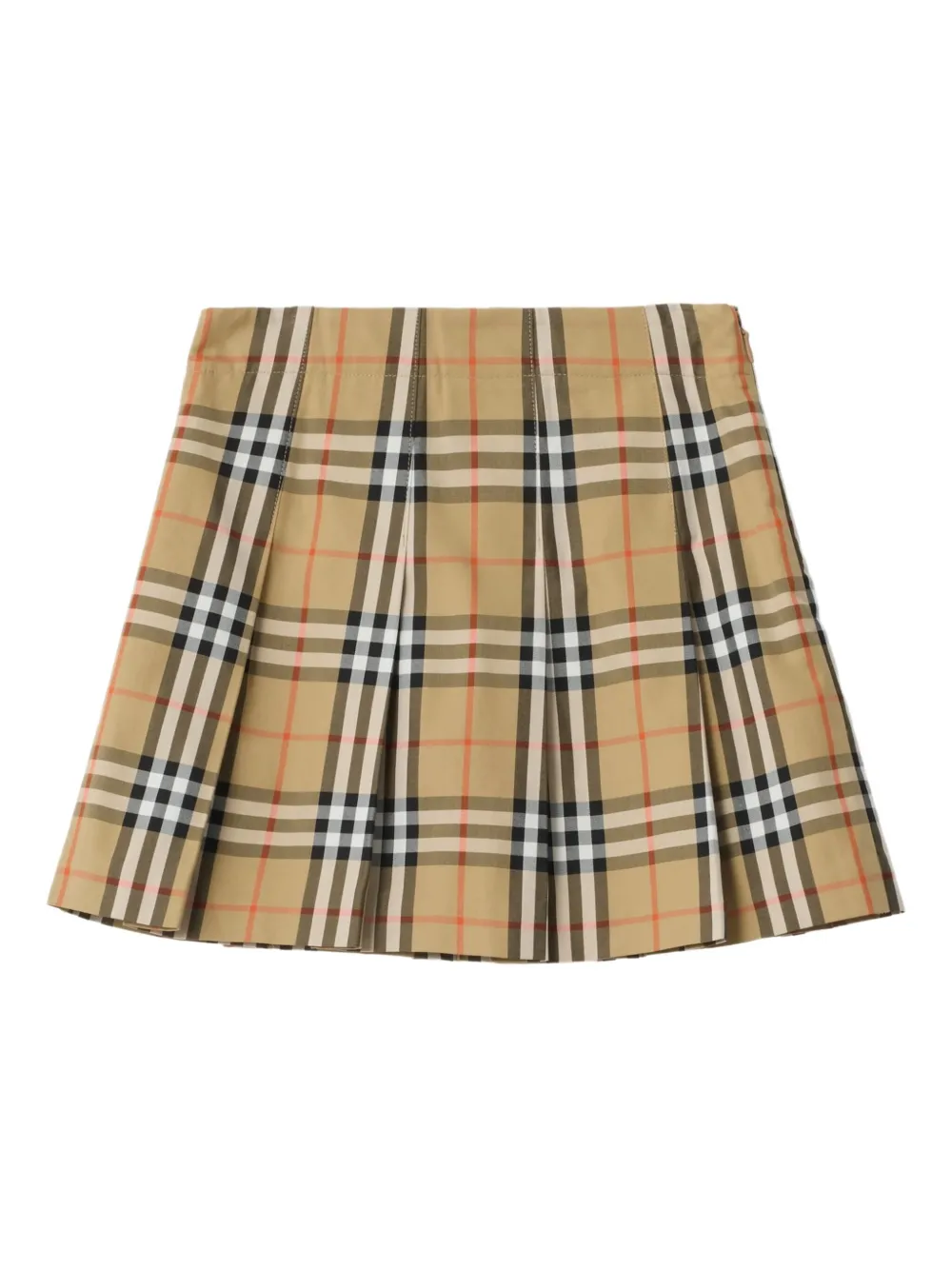 Burberry Kids チェック コットンツイルスカート | ニュートラル