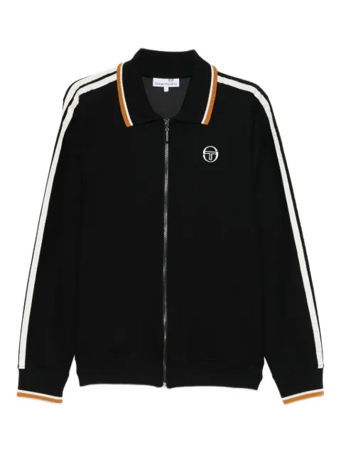 Sergio Tacchini Gestreiftes Sweatshirt mit Reißverschluss