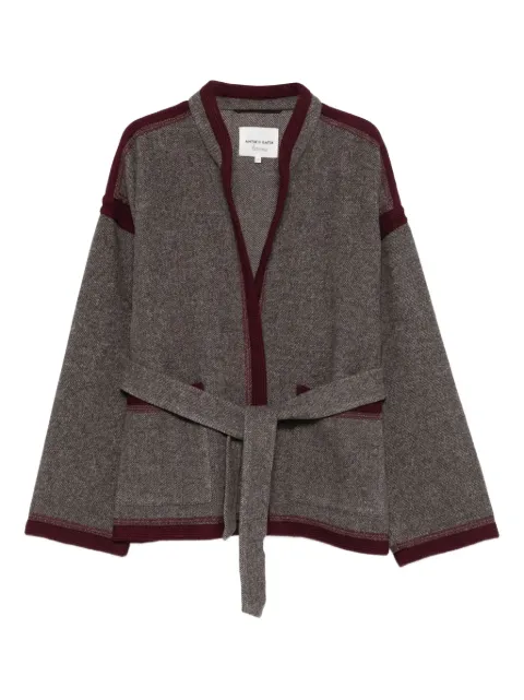 Antik Batik belted pocket jacket