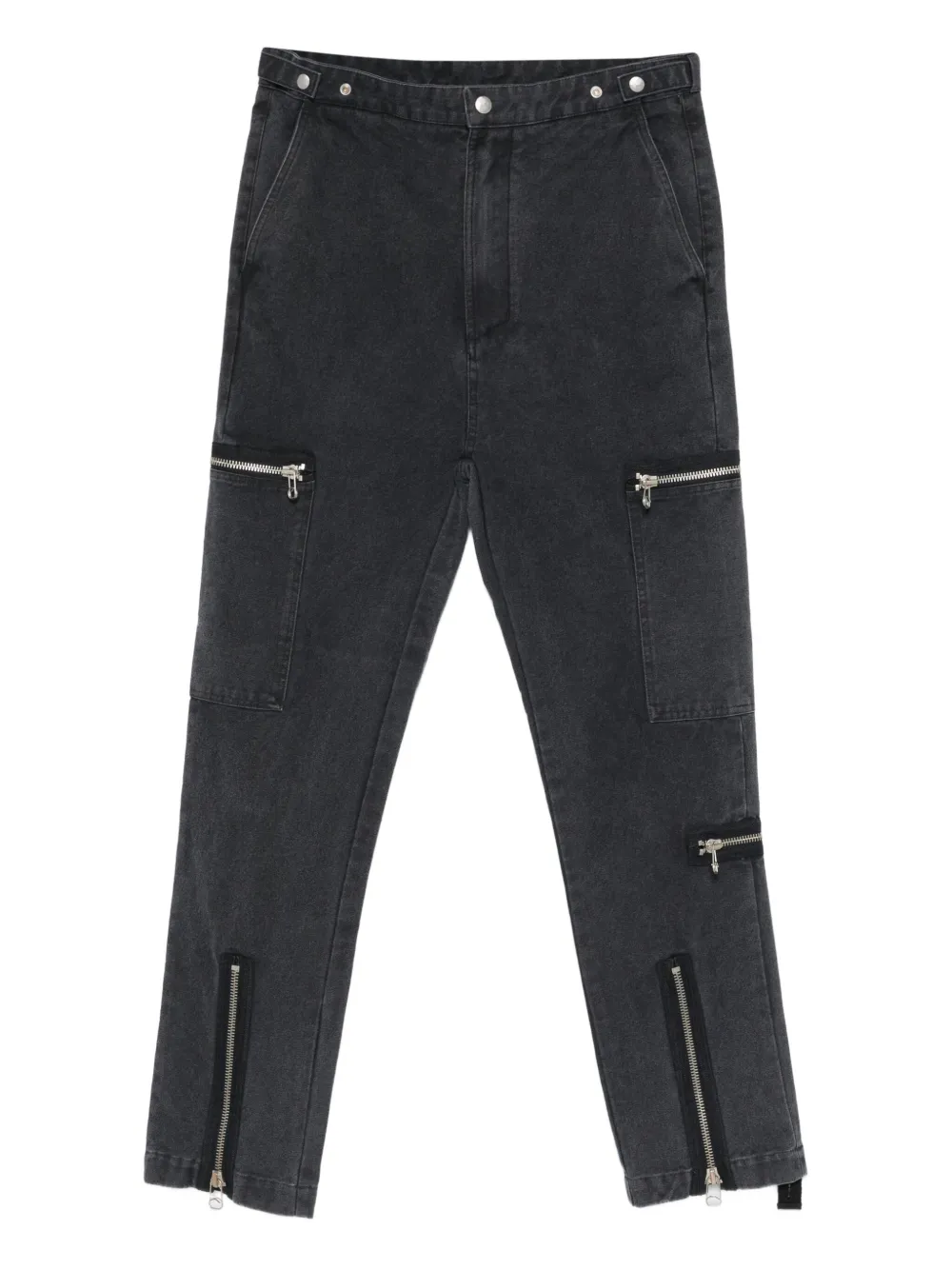 OAMC Peacemaker Flight Pant zip pocket trousers | Grey | Image 1