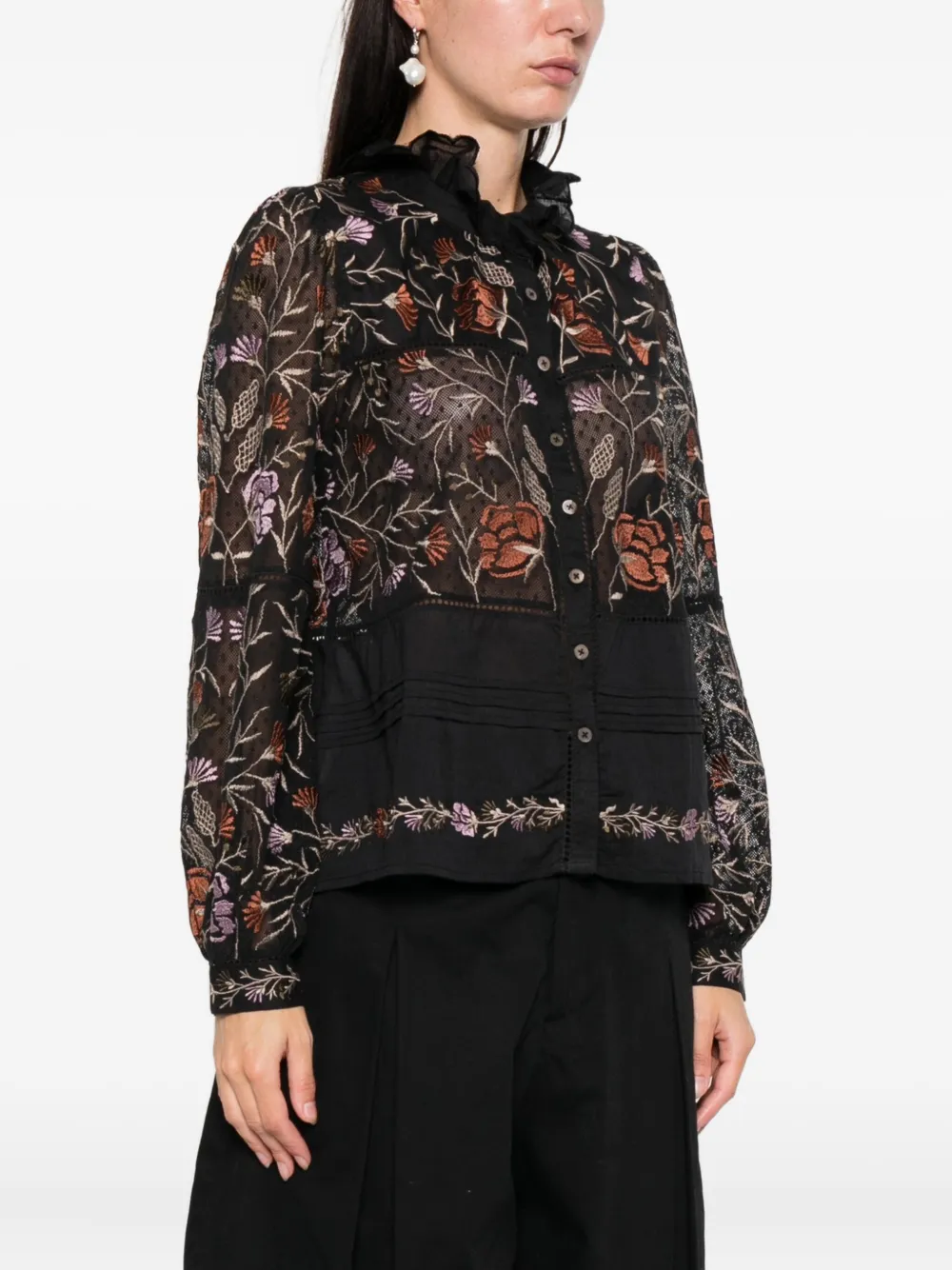 Antik Batik Arima Blouse Clothing In Black