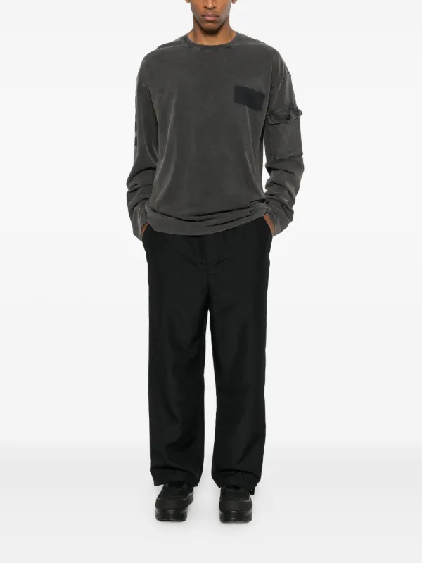 OAMC Peacemaker sleeve-pocket T-shirt | Black | FARFETCH ZA