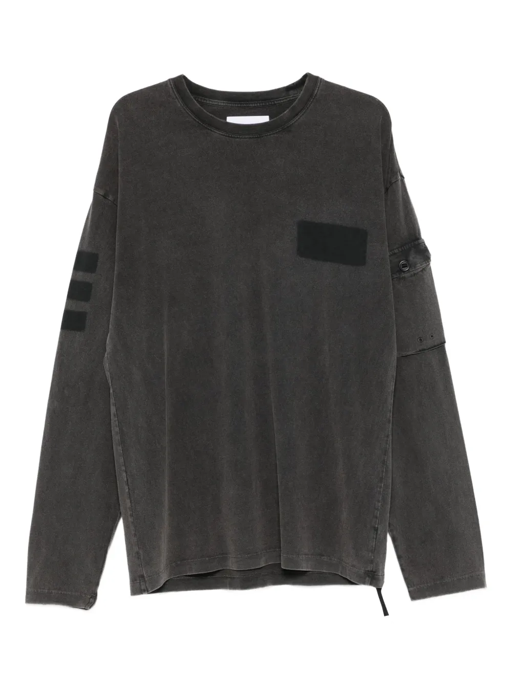 OAMC Peacemaker playera con bolsillo en la manga | negro | Image 1