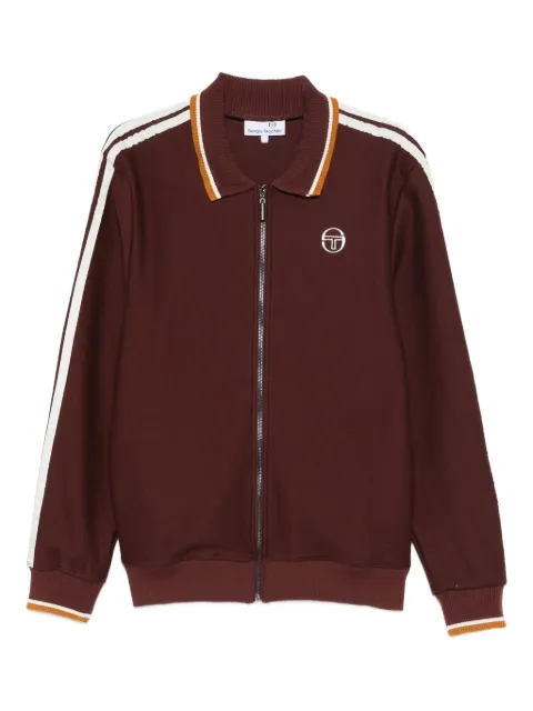 Sergio Tacchini Gestreiftes Sweatshirt mit Reißverschluss
