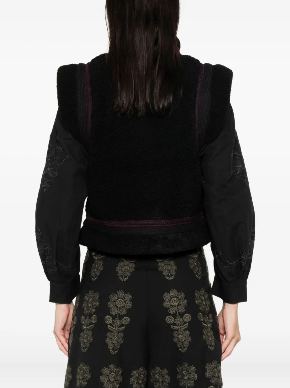 Antik Batik Sally Gilet Clothing In Black
