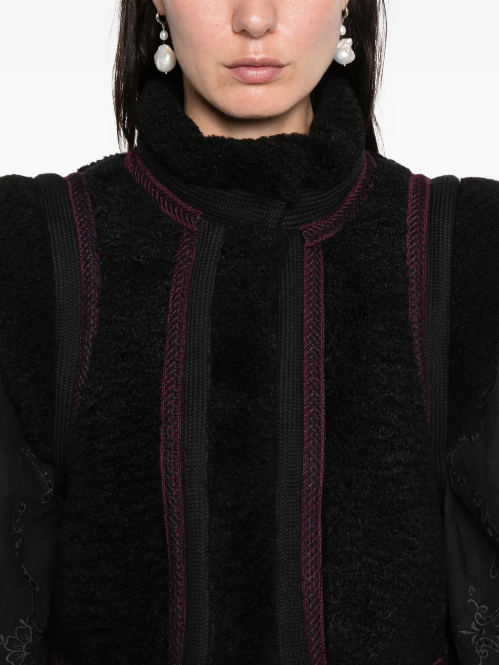 Antik Batik Sally Gilet Clothing In Black