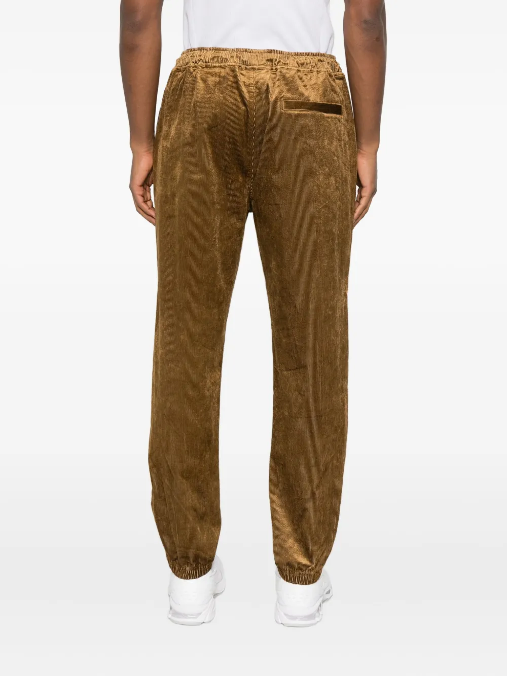 Sergio Tacchini Cordurato Logo Trousers In Green