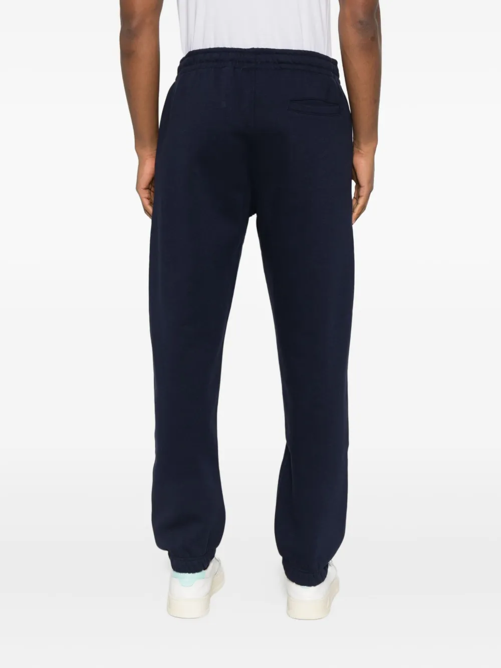 Sergio Tacchini Signature-logo Trousers In Blue
