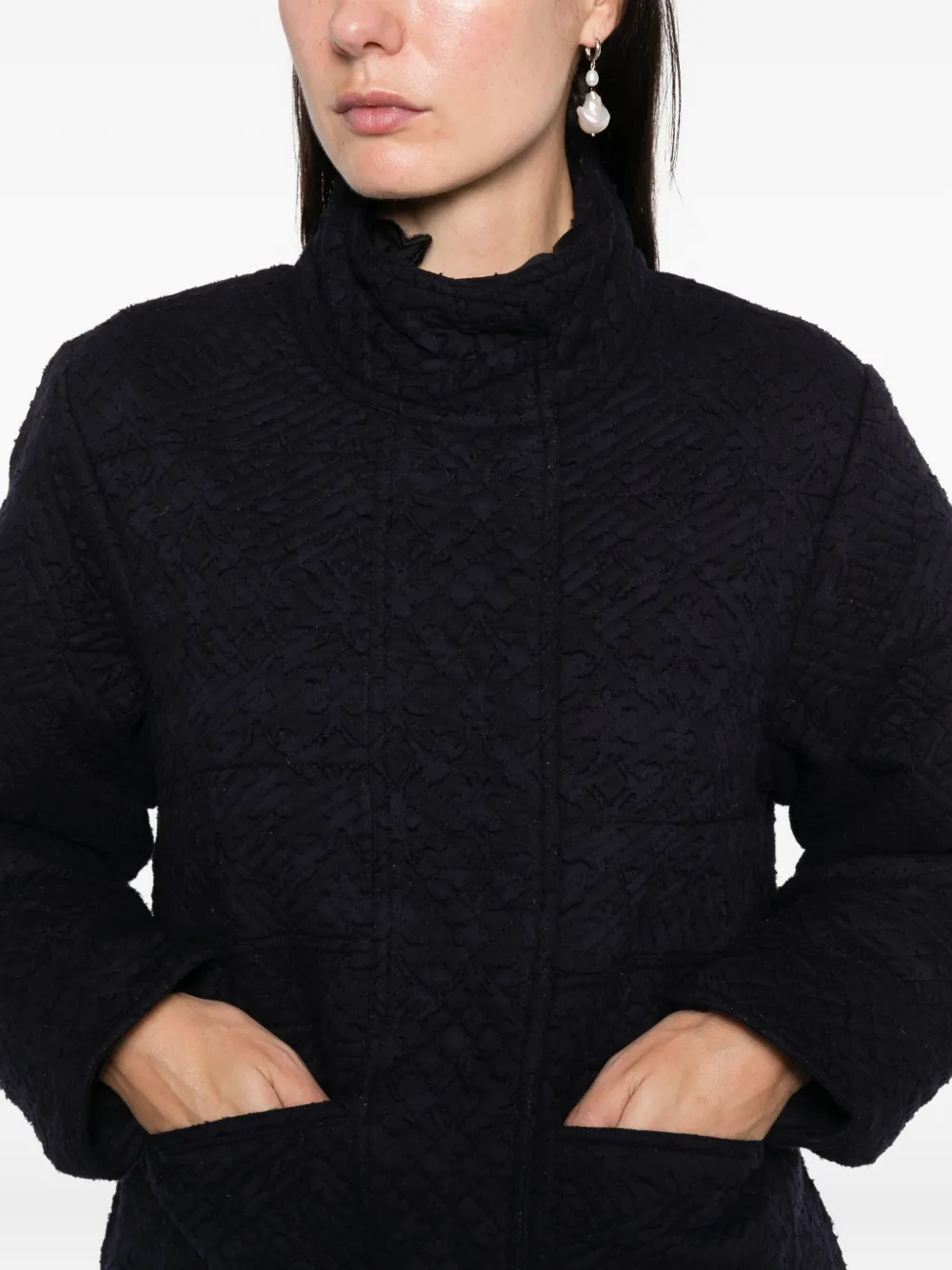 Antik Batik Bao Jacket Clothing In Black