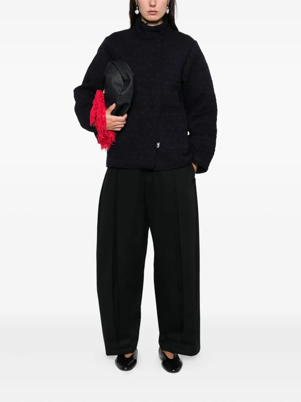 Antik Batik Bao Jacket Clothing In Black