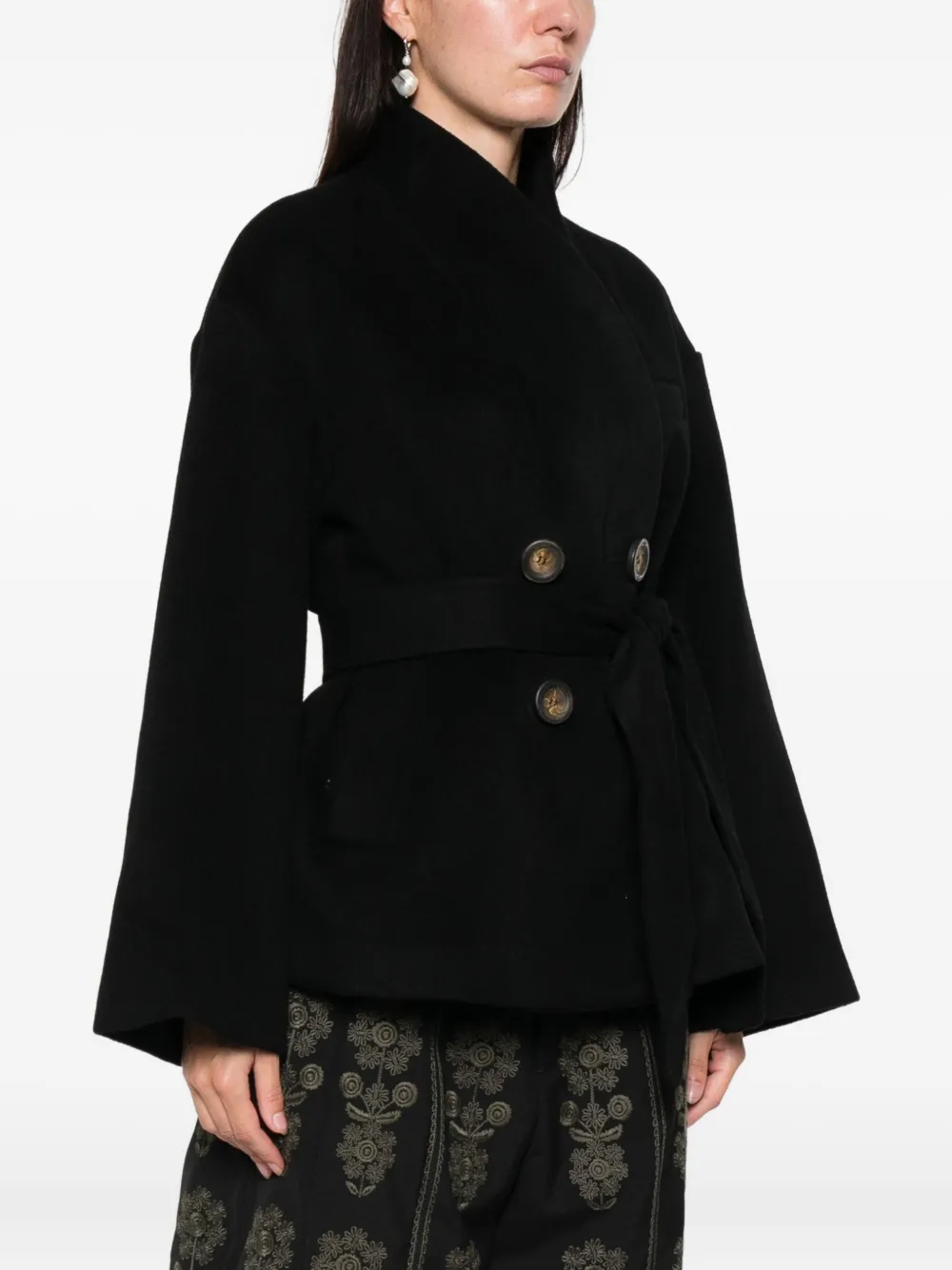 Antik Batik Tomina Jacket Clothing In Black