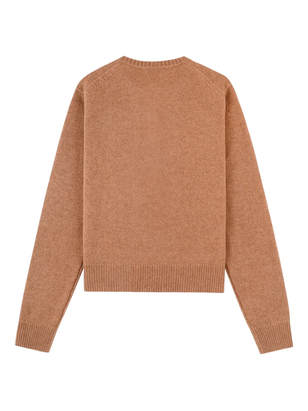 Sporty & Rich Vest met borduurwerk en knoop Bruin