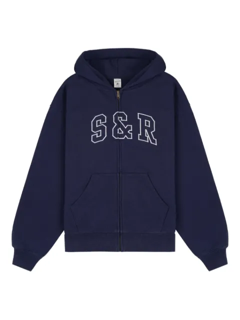 Sporty & Rich hoodie con cierre