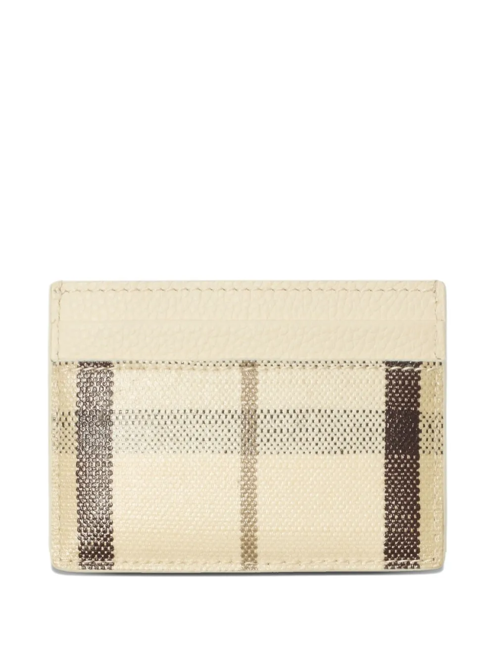 Burberry Pasjeshouder met logo - Beige