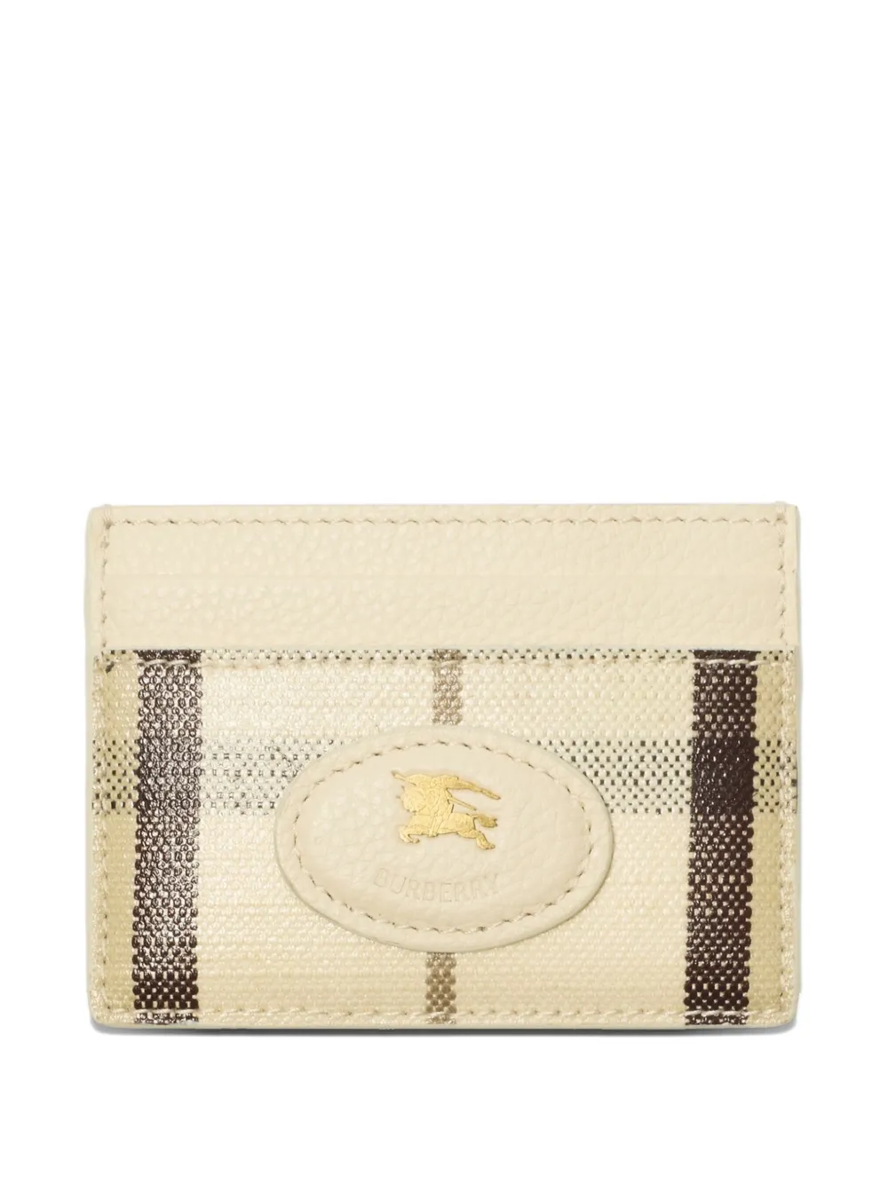 Burberry Portacarte con applicazione logo - Toni neutri