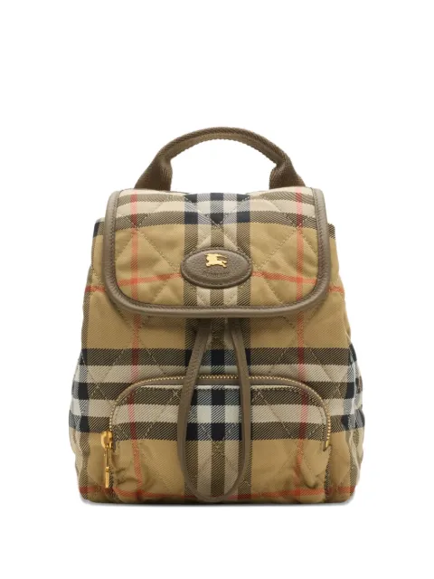 Burberry quilted-design mini backpack