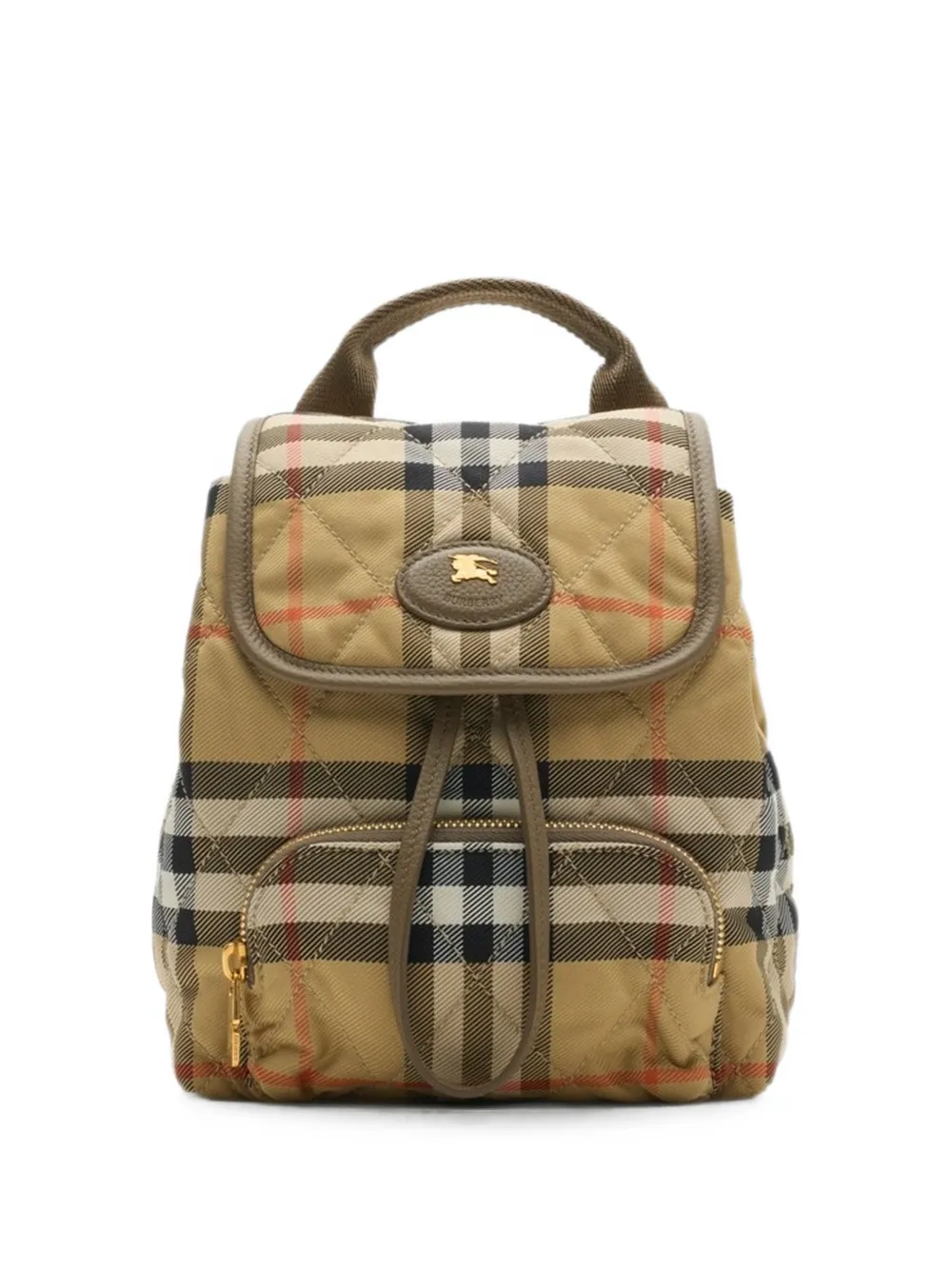 Burberry quilted-design mini backpack - Toni neutri